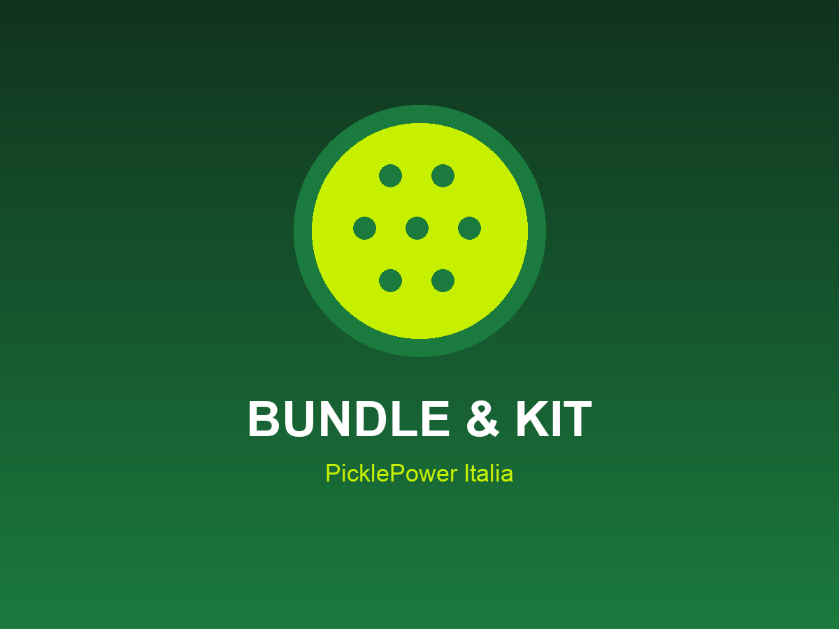 Collezione Bundle e Kit Pickleball PicklePower